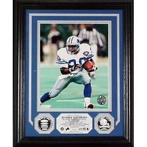 Barry Sanders Hall Of Fame Induction Photomint