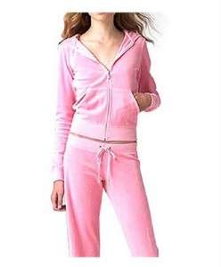 BNWT Juicy Couture plain sweet pink women tracksuit M  