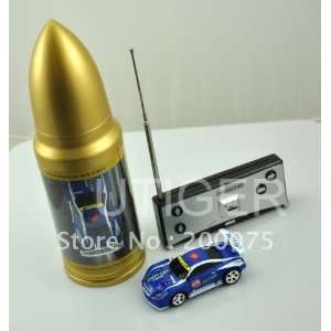   blue bullet can mini rc radio control micro racing car: Toys & Games