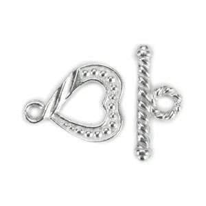  Cousin Precious Accents Toggle Clasps 2/Pkg Sterling 