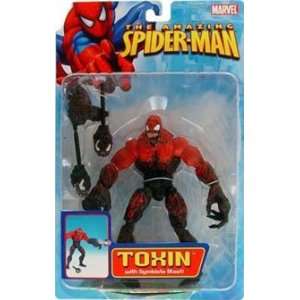    The Amazing Spider man TOXIN with Symbiote Blast Toys & Games
