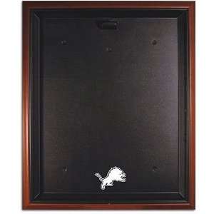    Lions Mounted Memories Brown Framed Jersey Case