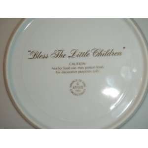  Avon 1992 Bless the Little Children Plate 
