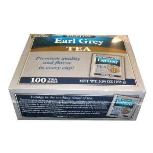  Bigelow Earl Grey Tea 100 Tea Bag Box: Health & Personal 