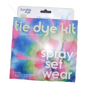  SEI Tumble Tie Dye Neon Color Pack 3 Pack Arts, Crafts 