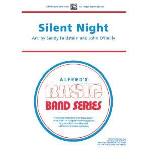 Silent Night Conductor Score & Parts Concert Band Arr. Sandy Feldstein 