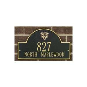  BEARS Personalized Arched Address Plaque