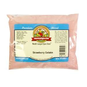 Strawberry Gelatin, Bulk, 16 oz: Grocery & Gourmet Food