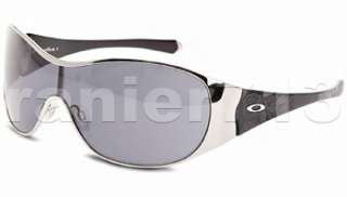 NEW Oakley Breathless Sunglasses Polished Chrome/Grey  