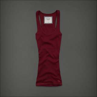 Abercrombie & Fitch by Hollister womens Classic Race Back Tank Top T 