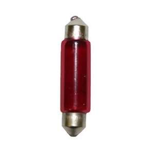    #211 2/R T 3 RED FESTOON BULB SV8.5MM BASE: Home Improvement