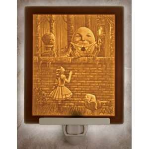   Dumpty Flat Lithophane David Delamare Nightlight: Patio, Lawn & Garden