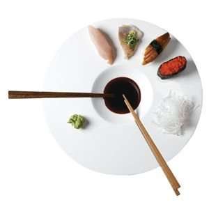  Sushi Time Sushi Plate by Mint  R052437   Color  White 