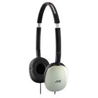 JVC (HAS160S) HA S160 S FLATS   Headphones ( ear cup )   silver  