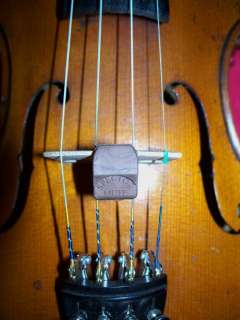 Old violin Shop Violin Super Sensitive Spector Mute Made in USA rare 