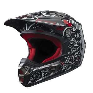  FOX V 2 Prints Motocross Helmet Black M Automotive