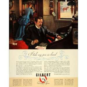  1938 Ad Gilbert Writing Paper Business Letter Menasha 