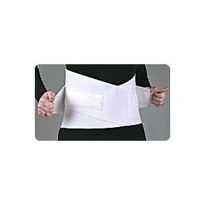 White, Md (30 36) Unisex All Elastic Back Supp