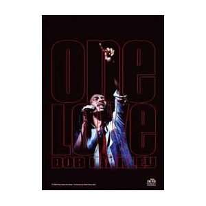  BOB MARLEY ONE LOVE PEACE CONCERT FABRIC POSTER: Home 