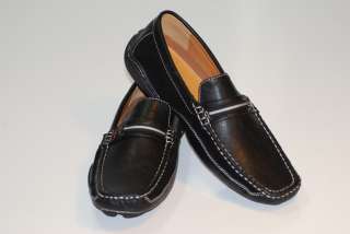 NB Mens Black Loafer Car Driving Moccasins Slip on Men Casual Shoes 