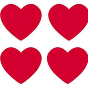   ENTERPRISES INC. SUPERSHAPES STICKERS RED HEARTS: Everything Else