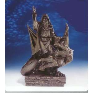  Bronze Merlin Sculpture