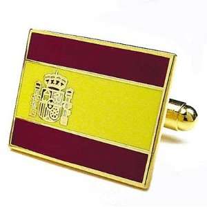 Spanish Flag Cufflinks