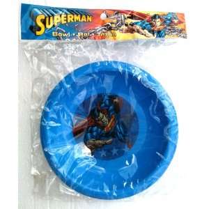  SUPERMAN MAN OF STEEL Cereal Bowl (6 3/4 Wide) Health 