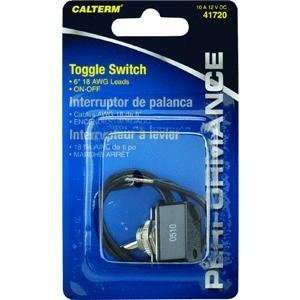    Cal Term 41720 Metal Toggle Switch with Wire Leads Automotive