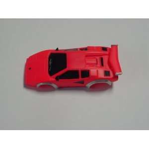  Tyco   SDDL Lamborghini neon magenta (Slot Cars) Toys 