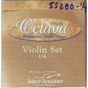 Super Sensitive Violin Octava Set 1/4 size, SS280 1/4