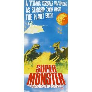  Super Monster Poster Movie 20x40: Home & Kitchen