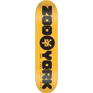  Zoo York Cabby Skateboard Deck   8.0