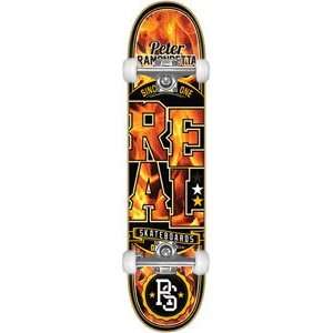   Complete Skateboard   8.38 Low Pro w/Raw Trucks