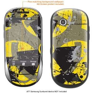   Sticker for AT&T Samsung Sunburst case cover sunburst 249: Electronics