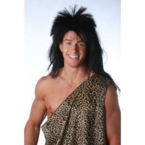  Wicked Wigs 812223011608 Men Punk Black Wig Office 