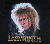 Labyrinth Movie David Bowie Baby Doll Stye T Shirt, LG  