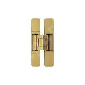  HES3D 190GL Sugatsune 3 Way Adjustable Hinge Matte Gold 