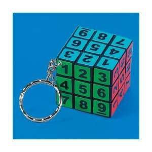  Sudoku Cube Keychain (1 dozen)   Bulk [Toy] Everything 