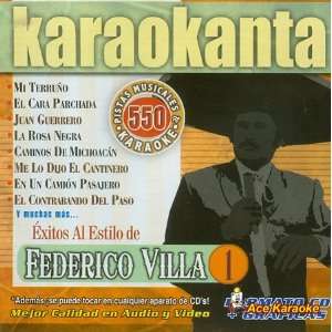  Karaokanta KAR 4550 Federico Villa 1 Spanish CDG Various 