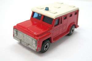 OLD LESNEY SUPERFAST MATCHBOX ARMORED TRUCK #69  