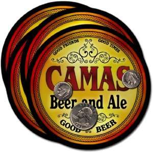  Camas, WA Beer & Ale Coasters   4pk 
