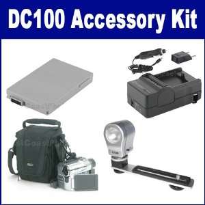  Canon DC100 Camcorder Accessory Kit includes: LP34682 Case 