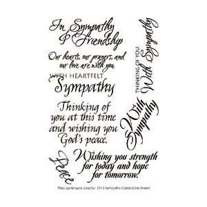  My Sentiments Exactly Rub Ons Sympathy Cards MSE Z 413, 4 