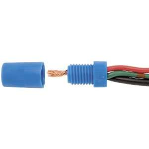  Novello Solderless Connectors   Twist   Blue 14 22 Gauge 