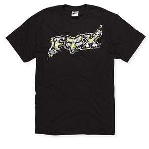  Fox Racing Jawbreaker T Shirt   Medium/Black: Automotive