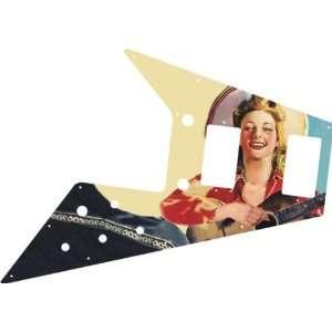  Strummin Cowgirl Graphical Gibson Flying V Faded 67 