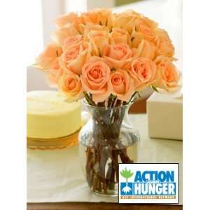 Action Against Hunger Rose Bouquet:  Grocery & Gourmet Food