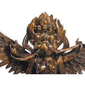   Statue Tibetan Silver Fighting Garuda vs Naga Statue: Everything Else