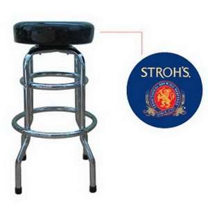  Strohs Beer Bar Stool Home Bar Decor Furnishing: Home 